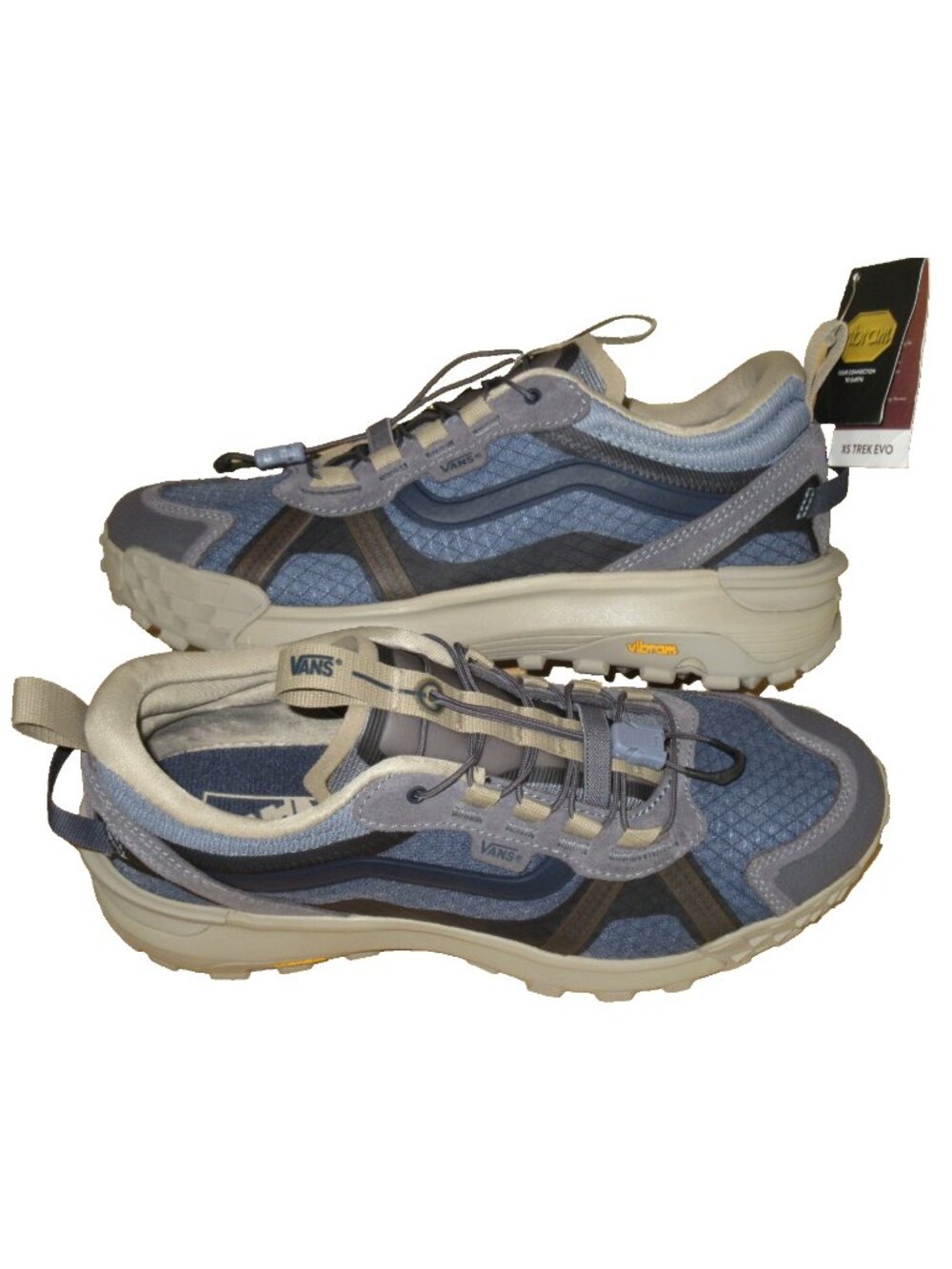 Vans Men's Crosspath XC Trail Shoes Steel Shadow Blue Water Repel Size 9 NEW